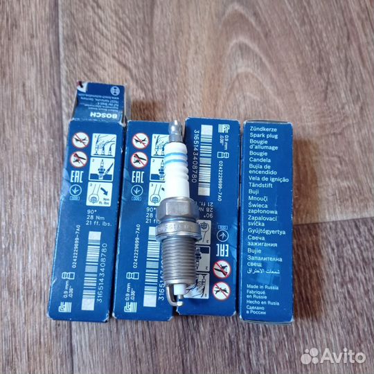 Свечи зажигания bosch