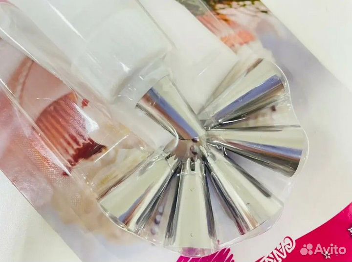 Кондитерский мешок с насадками