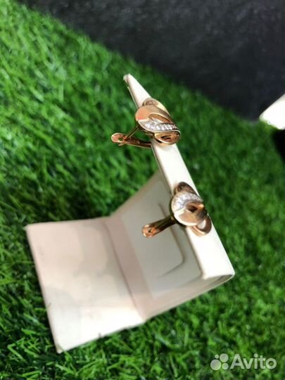 Серьги 585 пробы