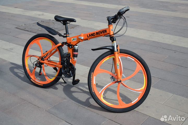 Велосипед на литых дисках