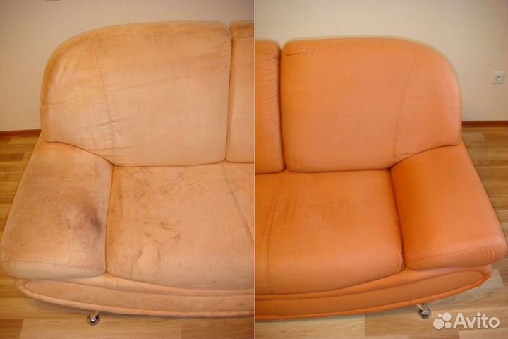 Химчистка мебели дивана матраса ковролина