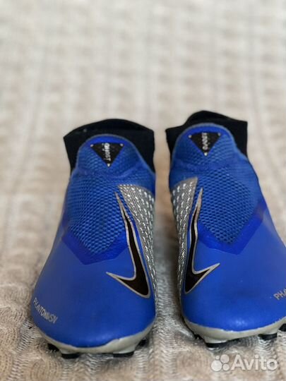 Бутсы Nike phantom vision 1 blue