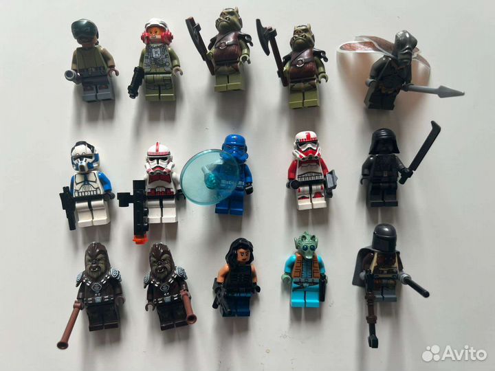 Lego star wars минифигурки