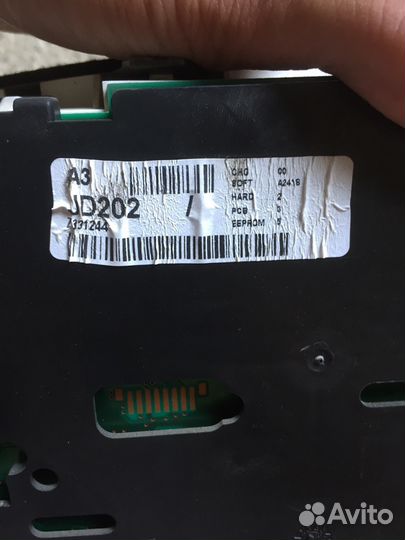 Ниссан Кашкай. Щиток приборов. Механика