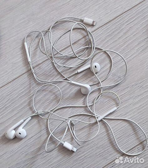 Наушники гарнитура тонкие провода плеер веб-камера