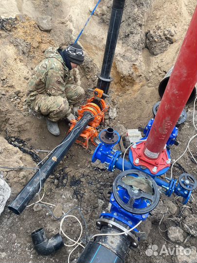 Отопления, водопровод,сварка пнд трубы,канализация