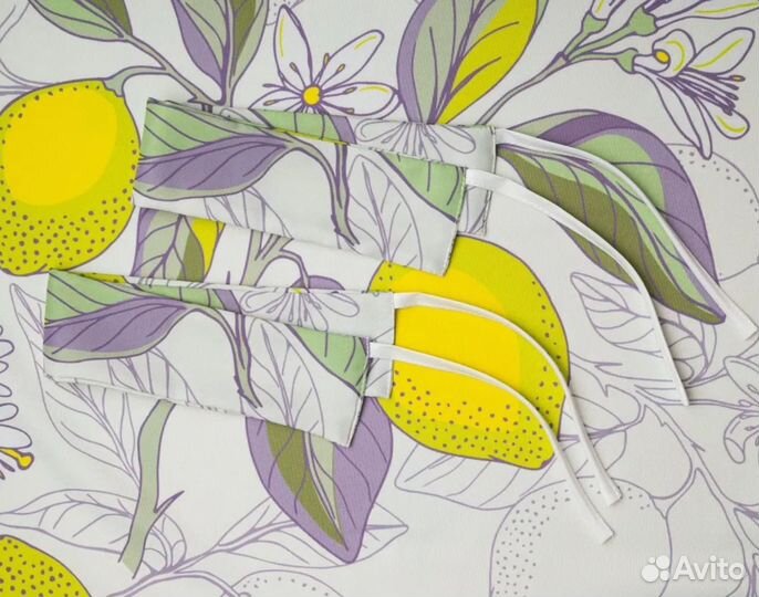 Шторы для кухни Limoncello