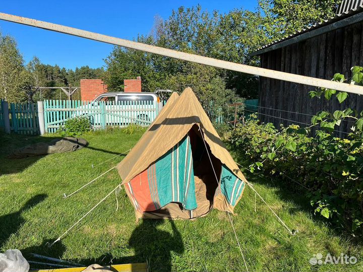 Брезентовая палатка СССР