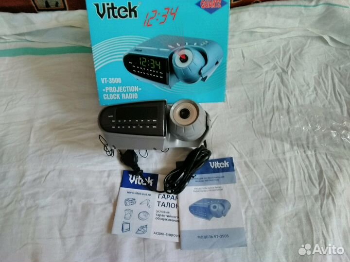 Радиочасы vitek