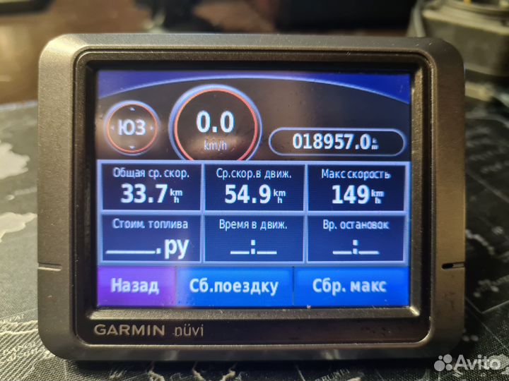 GPS навигатор Garmin Nuvi 205