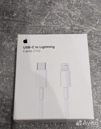 Кабель для зарядки iPhone type c новый