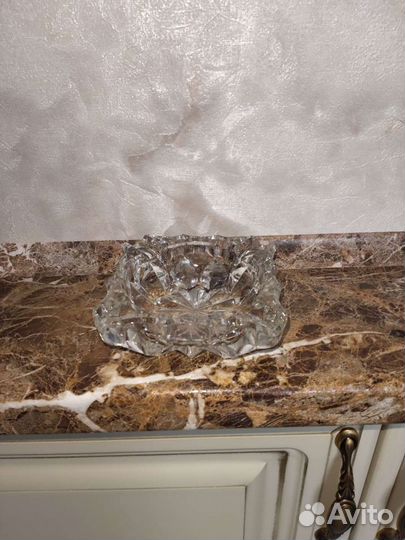 Хрустальная пепельница СССР