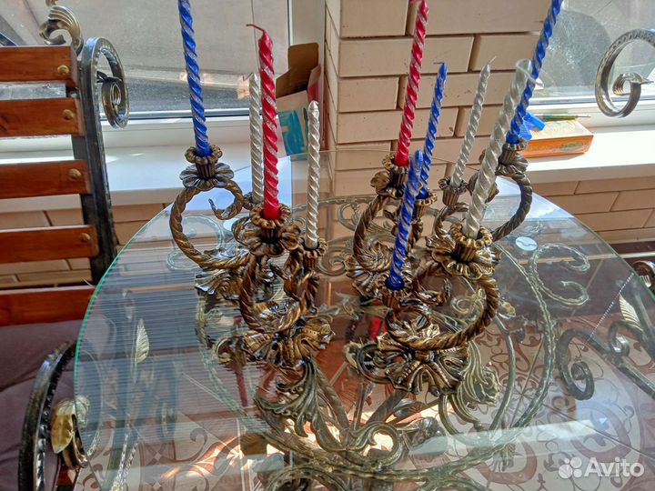 Подсвечник кованый