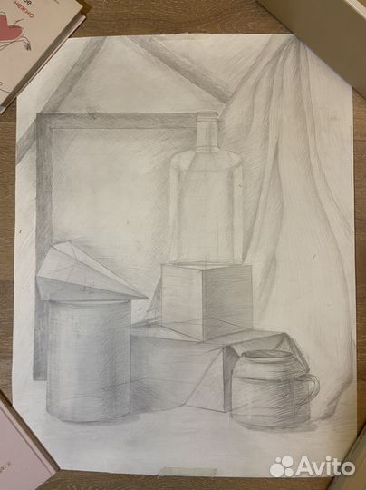 Академический рисунок, работы