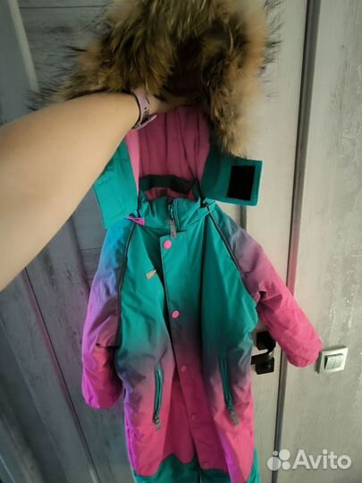 Зимний комбинезон для девочки
