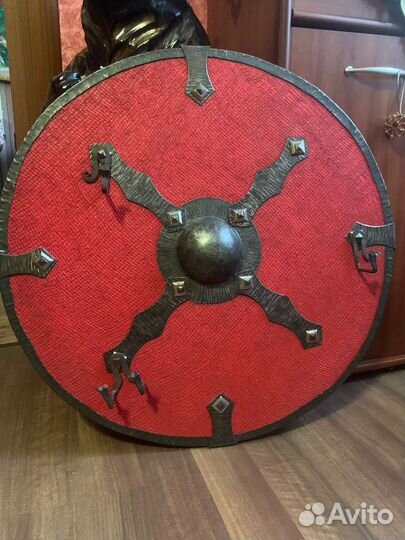 Деревянный круглый щит славян