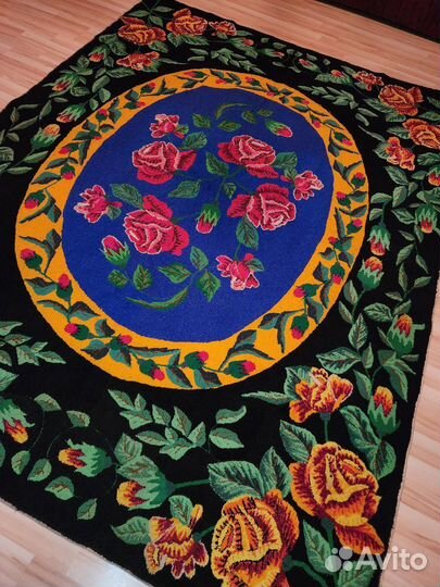 Ковёр, Винтаж,шерсть 100