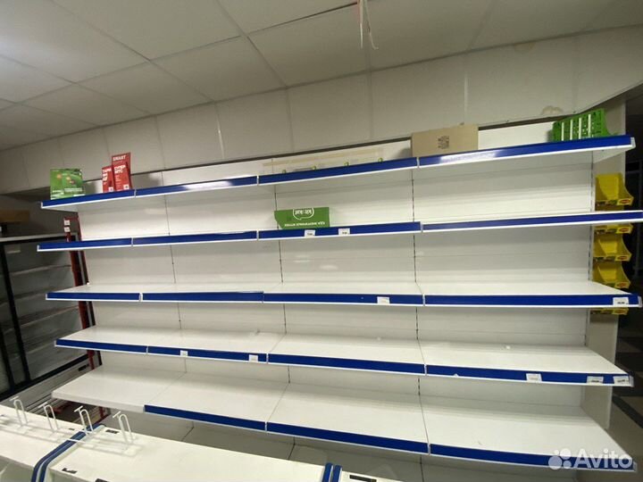 Стеллаж торговый металлический б/у