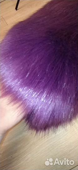 Мех для фурсьюта/рукоделия(песец)ель текс