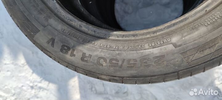 Continental ContiSportContact 5 235/50 R18 100V, 4 шт