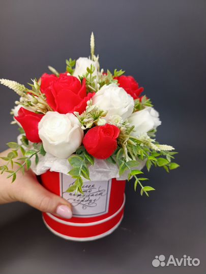 Букет из мыла ручной работы