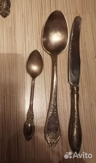 Столовые приборы, вилки, ложки, нержавейка СССР