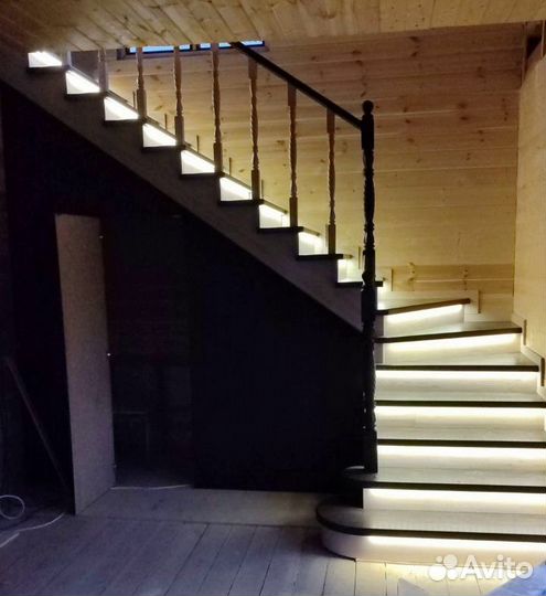 Лестница на заказ в дом