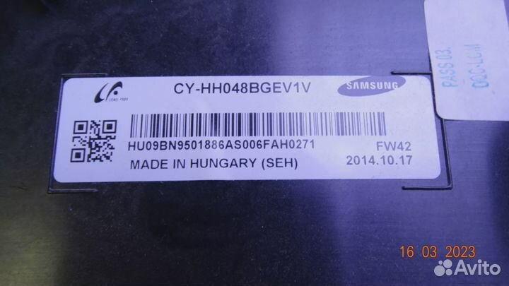 HV480FH2-600 X-PCB R 47-6001176 HV480FH2-600 X-PCB