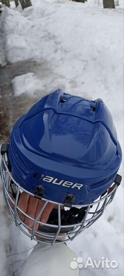 Шлем хоккейный с маской детский Bauer