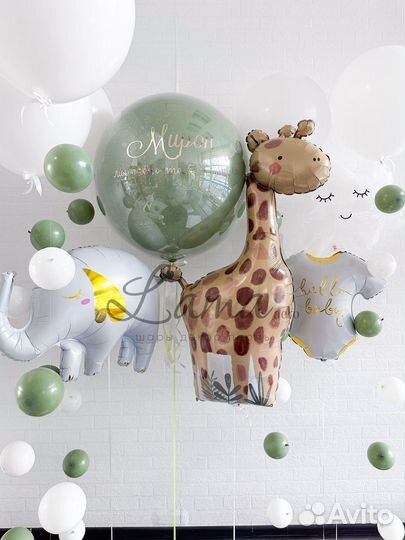 Воздушные шары на выписку, доставка шаров