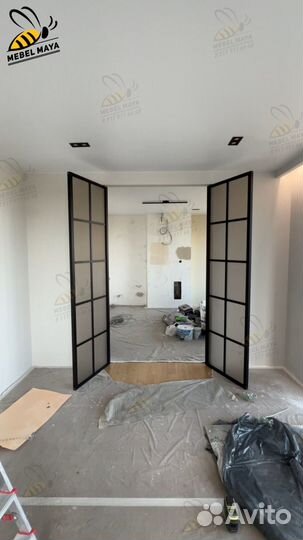 Распашные межкомнатные перегородки