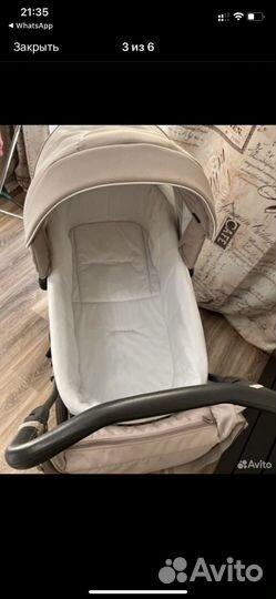 Коляска inglesina sofia + автокресло