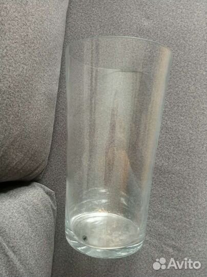 Ваза напольная стекло