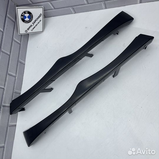 Накладки под фару (ресничка) BMW E46 Рестайл 2шт