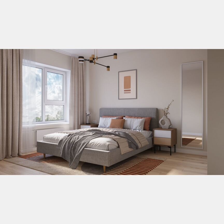 2-к. квартира, 61,1 м², 9/12 эт.