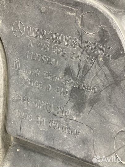 Задний дифузор С насадками AMG W176