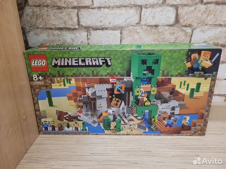 Lego minecraft шахта крипер оригинал