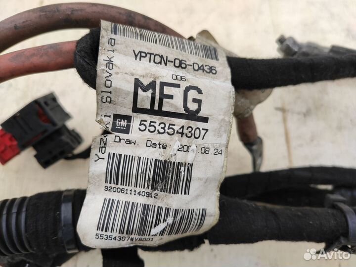 Коса силовая Z16XER Z18XER Opel Astra H Zafira B