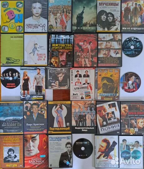 Диски DVD с фильмами. Есть лицензия