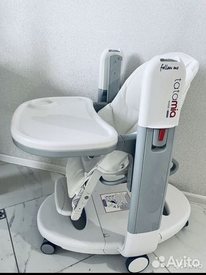 Стульчик Peg-perego Tatamia Follow Me Latte New