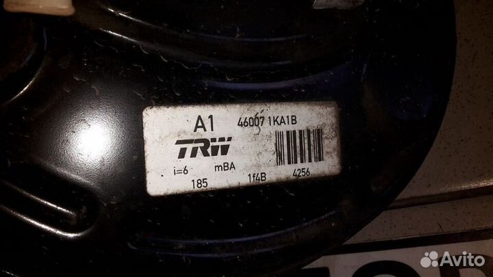 Вакуумник Вакуумный усилитель тормозов Sentra B17