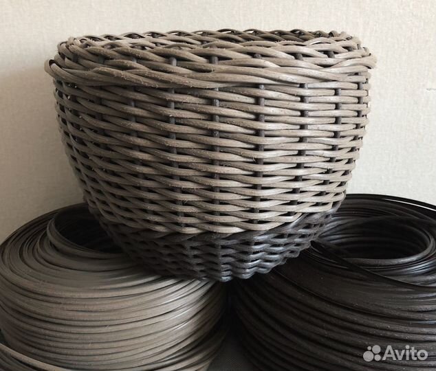 Кашпо из ротанга 12 литров