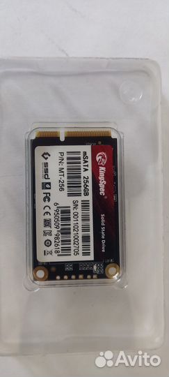 SSD накопитель kingspec MT-256 256гб, msata