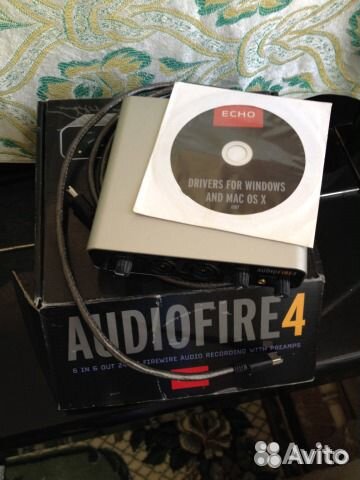 Звуковая карта echo audiofire 4