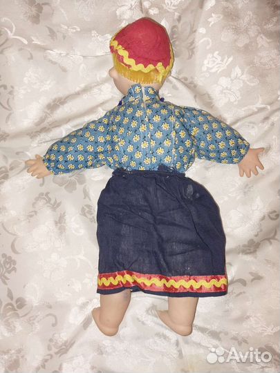 Кукла Дуня тряпичная