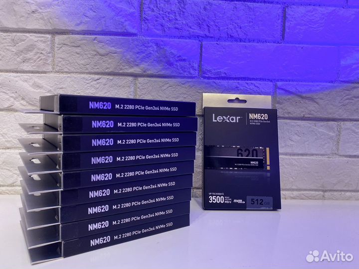 SSD 512GB lexar nm620