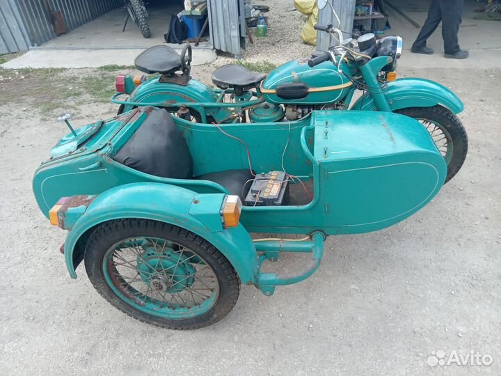 Мотоцикл Урал 12 вольт пробег 8500км