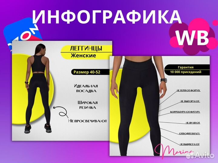 Инфографика для маркетплейсов