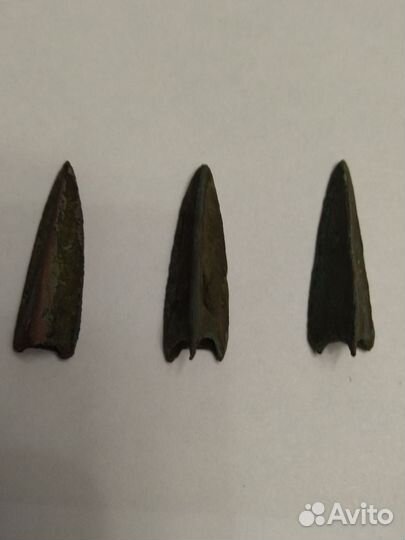 Бронзовые наконечники. Скифо-сарматы
