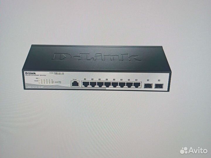 Коммутатор D-Link DGS-1210-10/ME/A1A, управляемый